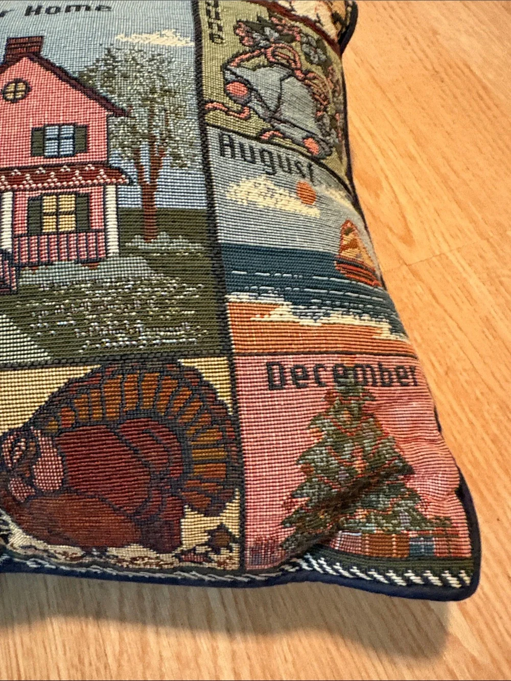 None decorative throw